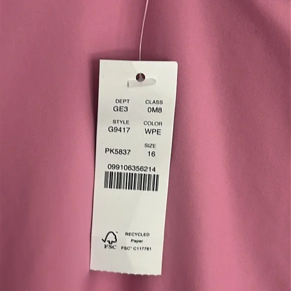 NWT J CREW Pink one piece swimsuit 16 - Picture 3 of 7